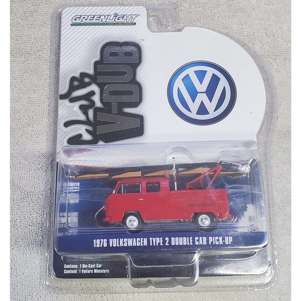 Greenlight 1976 Volkswagen Type 2 Pickup with Mounted Ladder